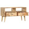 vidaXL TV Cabinet 90x30x50 cm Solid Mango Wood