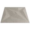 vidaXL Wall Panels Star 48 pcs Star Beton 50 x 50 cm XPS Foam