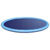 vidaXL Splash Pad for Kids and Dogs Folding Blue &Oslash;200 x 9 cm PVC