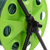 vidaXL Green Hose Reel Cart with Hose Fitting Set 0.5" 30 m PVC