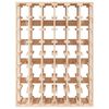 vidaXL Wine Rack 70x33x94 cm Solid Wood Pine
