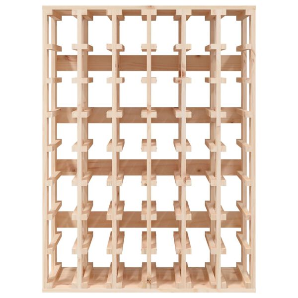 vidaXL Wine Rack 70x33x94 cm Solid Wood Pine