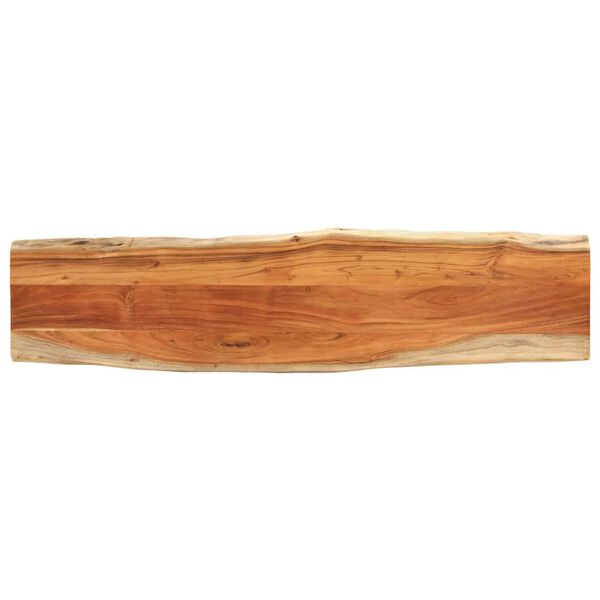 vidaXL Table Top 180x40x3.8 cm Rectangular&nbsp;Solid Wood Acacia Live Edge