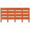 vidaXL Headboard Brown 140.5 x 3 x 80 cm Solid Pine Wood