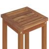 vidaXL 7 Piece Garden Bar Set Solid Wood Acacia