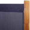 vidaXL 3-Panel Room Divider Dark Blue 210x180 cm