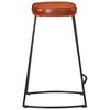 vidaXL Bar Stools 2 pcs Dark Brown 41x29x62 cm