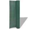 vidaXL Garden Fence Green 150 x 500 cm PVC