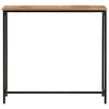 vidaXL Console Table 80x30x74 cm Solid Wood Mango and Iron