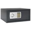 vidaXL Digital Safe with Lock Dark grey 42 x 37 x 20 cm Steel