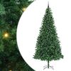 vidaXL Artificial Christmas Tree with 300 LEDs with Stand Green 300 cm