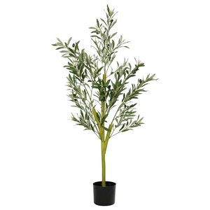 vidaXL Artificial Olive Tree 450 Leaves 120 cm Green
