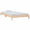 vidaXL Stack Bed without Mattress 100x200 cm Solid Wood Pine