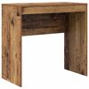 vidaXL Desk with Drawer 2 pcs Old Wood