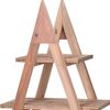 H&S Collection Plant Rack with 3 Levels 48x32x79 cm Wood