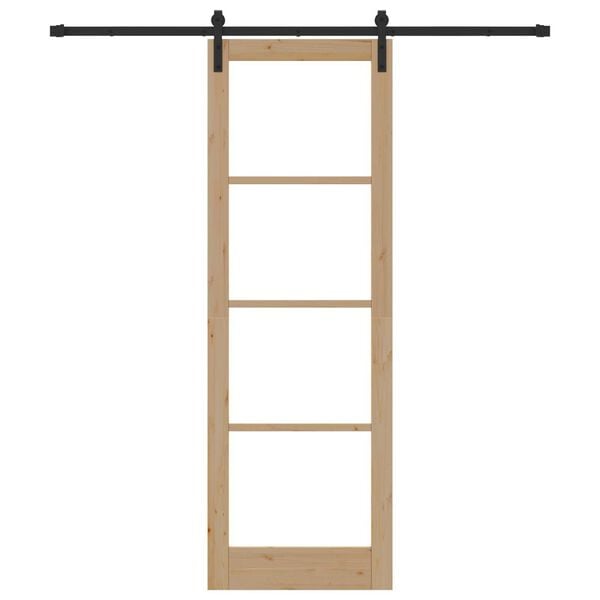 vidaXL Sliding Door ORKDAL Natural 78 x 232 cm