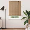 vidaXL Roller Blind with Curtains Manual Nature 100 x 220 cm Bamboo