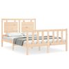 vidaXL Bed Frame without Mattress 120x200 cm Solid Wood Pine