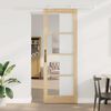 vidaXL Sliding Door ORKDAL Natural 83 x 232 cm