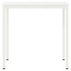 vidaXL Bar Table White 110 x 55 x 105 cm Solid Pine Wood