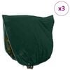 vidaXL Frost Protection Plant Fleece Covers 3 pcs Green 3.5 x 3.93 m