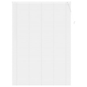 vidaXL Venetian Blind Manual Adjustable White 213 x 160 cm PVC