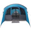 vidaXL Family Tent with Roof Blue and Grey 576 x 325 x 213 cm
