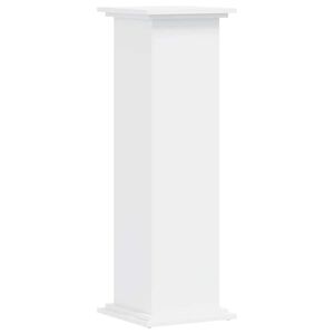 vidaXL Plant Stand White 33x33x100 cm Engineered Wood