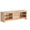 vidaXL TV Cabinet Solid Acacia Wood 120x30x40 cm Light Brown