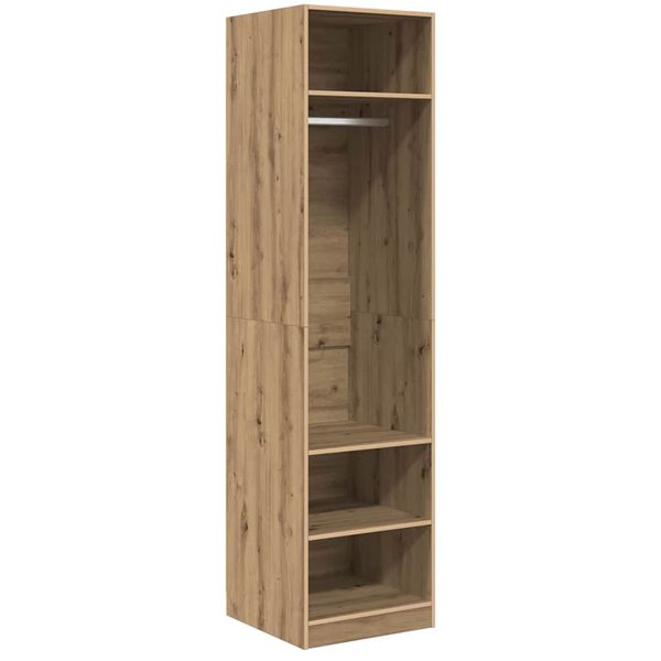 vidaXL Wardrobe Artisan Oak 50 x 50 x 200 cm Engineered Wood