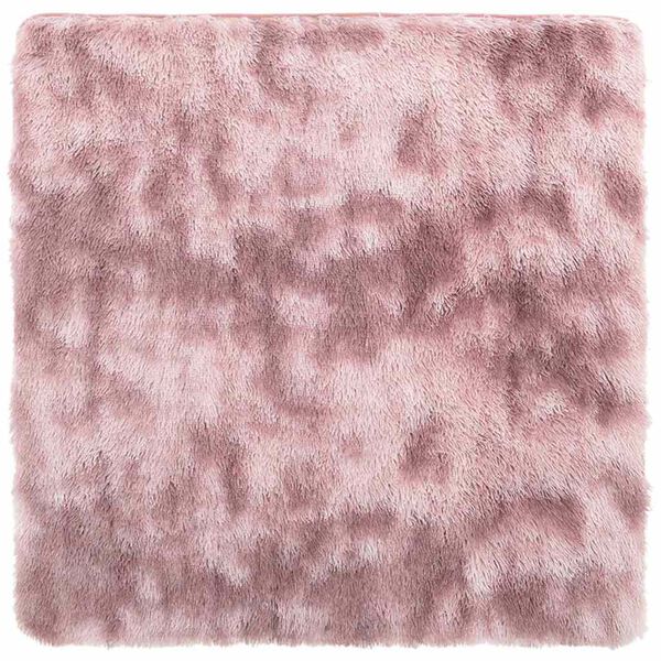 vidaXL Shaggy Rug High Pile NAVARRA Dusty Pink 200x200 cm Polyester