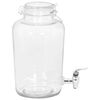 vidaXL Beverage Dispensers 2 pcs 4000 ml Glass