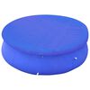 vidaXL Pool Covers 2 pcs PE Round 460 cm 90 g/m&sup2;