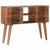 vidaXL Handmade End Table Teak Brown 100 x 30 x 75 cm
