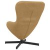 vidaXL Egg Chair Brown 63 x 73 x 90 cm Velvet