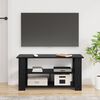 vidaXL TV stand Black Oak 100 x 40 x 50 cm
