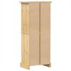 vidaXL Wine Rack Corona 56x35x134.5 cm Solid Wood Pine