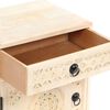 vidaXL Bedside Cabinet 40x30x50 cm Solid Mango Wood