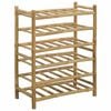 vidaXL Wine Rack Bamboo Natural