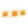 vidaXL Christmas Lights with LEDs 3 pcs Foldable Yellow