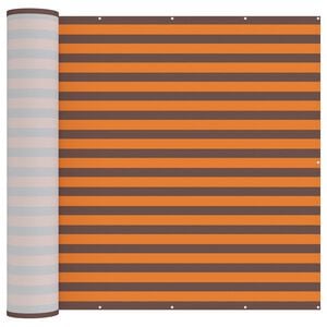 vidaXL Balcony Privacy Screen 200 x 500 cm Fabric with PU Coated