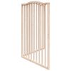 vidaXL Dog Gate Foldable 2 Panels 160 cm Poplar Wood