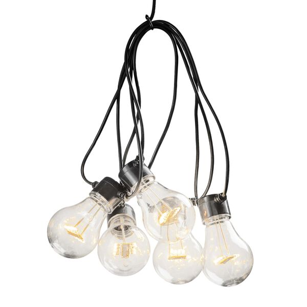 KONSTSMIDE Party Lights with 5 Clear Lamps Extra Warm