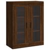 vidaXL Wall Mounted Cabinet Brown Oak 69,5x34x90 cm