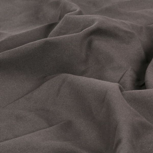 vidaXL Curtains with Metal Rings 2 pcs Cotton 140x225 cm Anthracite