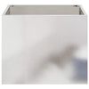 vidaXL Garden Planter Stainless Steel 50 x 32 x 40 cm Stainless Steel