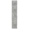 vidaXL Slim Storage Cabinet Concrete Grey 30x42.5x225 cm Engineered Wood