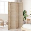 vidaXL Cabinet Door 4 pcs Natural 201 x 2 x 39.5 cm Solid Pine Wood