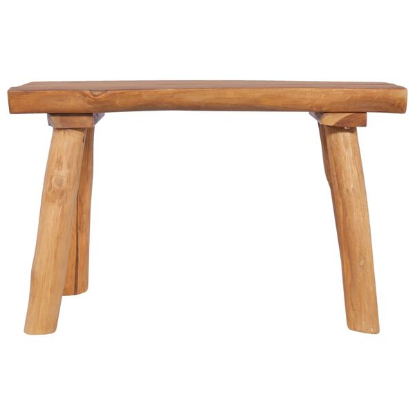 vidaXL Garden Bench 80 cm Solid Teak Wood
