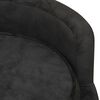 vidaXL Dog Sofa Black 69x69x36 cm Plush